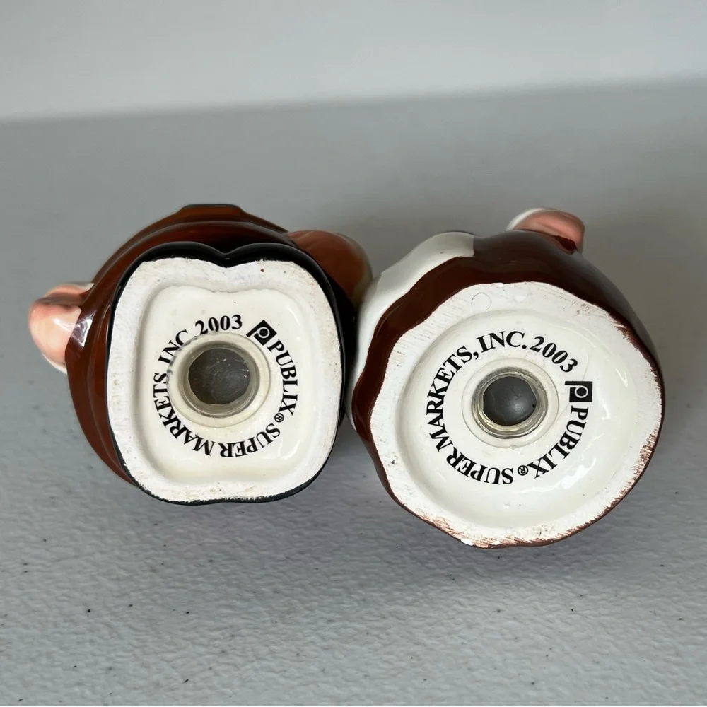 Vintage Pilgrim Salt Pepper Shakers 2003